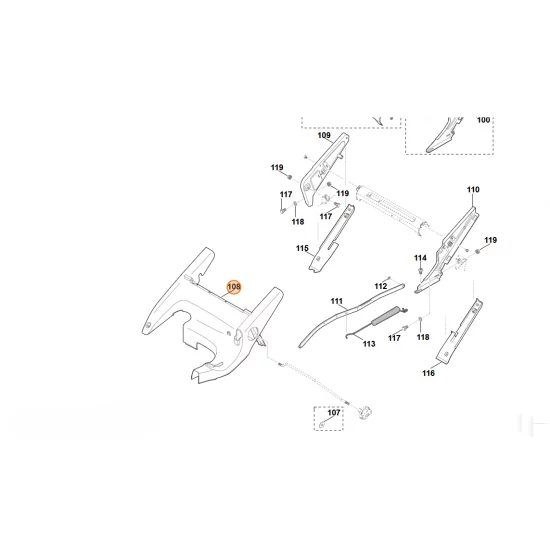 Stihl  Pokrywa 6375 706 0700